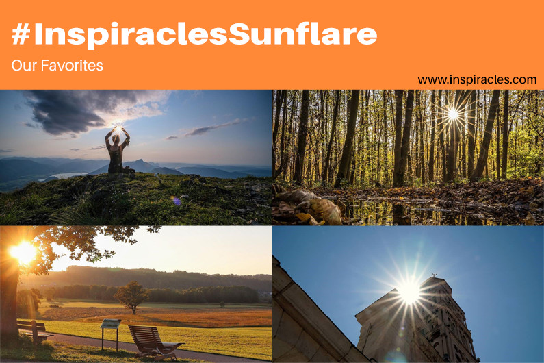 Our favorite pictures of the September challenge “Sunflare” – #InspiraclesSunflare