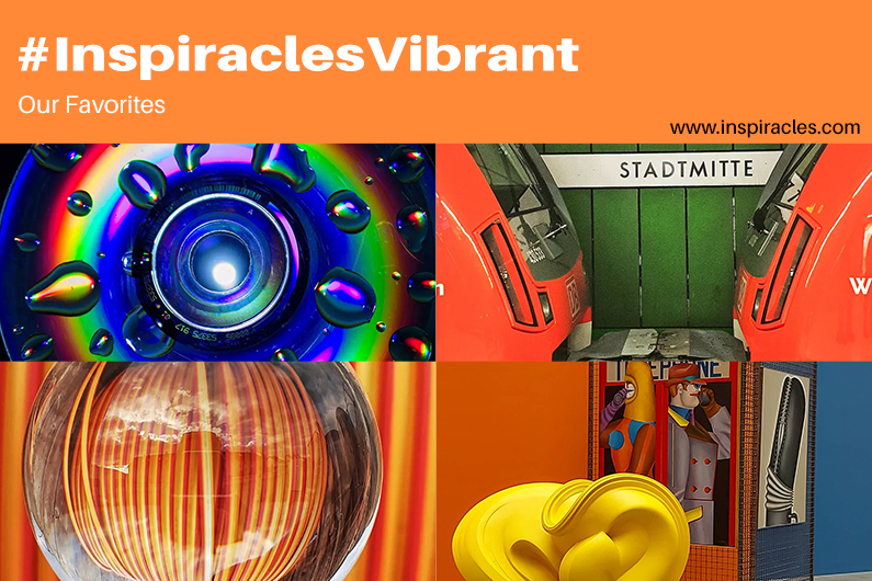 Our favorite pictures of the February challenge “Vibrant” – #InspiraclesVibrant